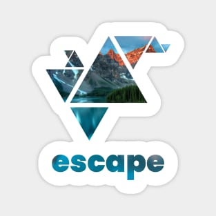 Escape - Mountains Magnet