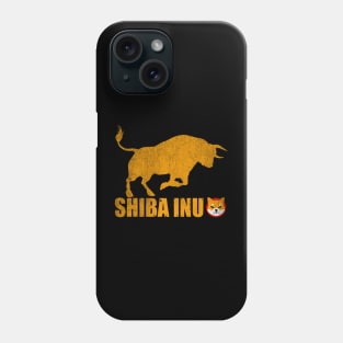 Bull Market Shiba Inu Coin Crypto Shib Army Hodl Hodler Men Kids Cryptocurrency Lovers Phone Case