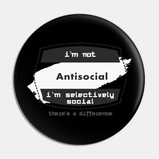 Antisocial Pin