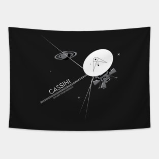 Cassini Saturn Probe Tapestry