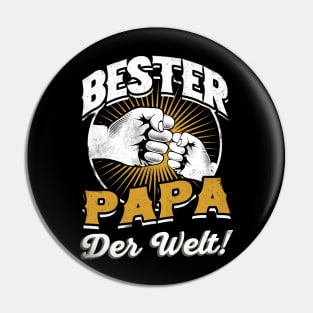 Bester Papa der Welt Pin