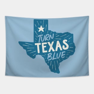 Turn Texas Blue Tapestry