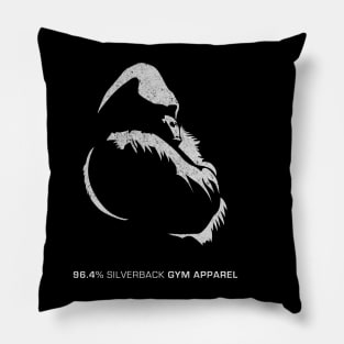 96.4% Silverback Gym Apparel, body building, strongman Pillow