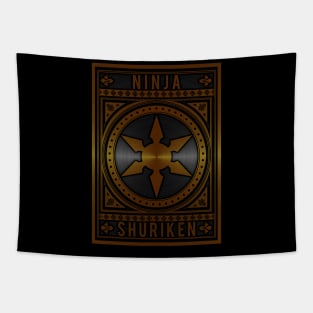 Ninja Shuriken Tapestry