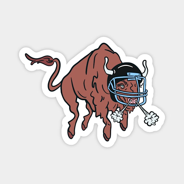 Colorado bison Magnet by Sasha Banana 