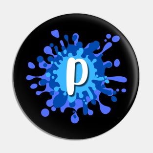 Letter P Pin