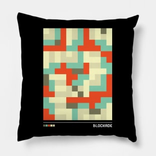 Modernist Camouflage Pillow