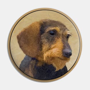 Dachshund (Wirehaired) Pin