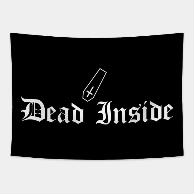 Dead Inside Tapestry by btcillustration