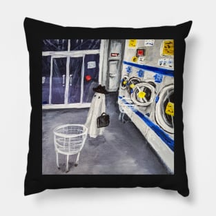 business ghost(laundry) Pillow