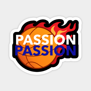 Passion for Basketball Magnet