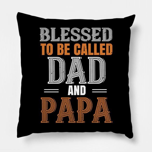 Fathers Day 01 Pillow by Manlangit Digital Studio