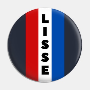 Lisse in Dutch Flag Vertical Pin