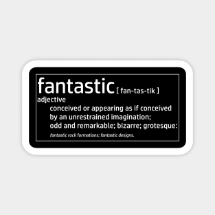 Fantastic Definition - Fantasy Fantastic Four Imagination Magnet