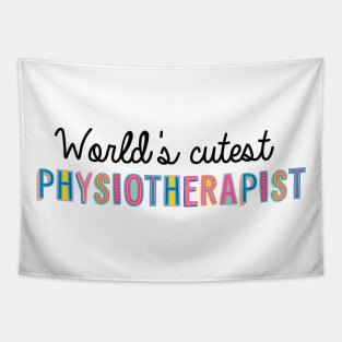 Physiotherapist Gifts | World's cutest Physiotherapist Tapestry