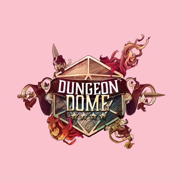 Dungeon Dome Kirkby Logo by One Shot Podcast