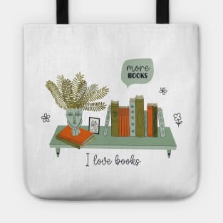 Interior bookshelf Tote