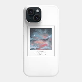 Elohim - Keep breathing we're only dreaming Phone Case