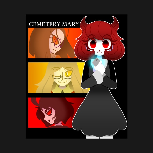 Cemetery Mary 1 Year Anniversary Design by arcadekitten