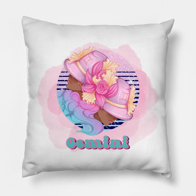 gemini Pillow by Detox5