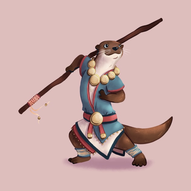 Monk Otter by Melissa Jan