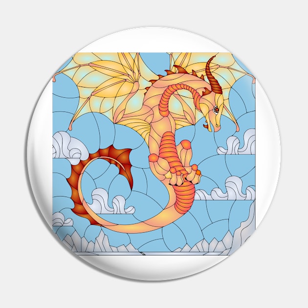 Dragon C 20 (Style:2) Pin by luminousstore