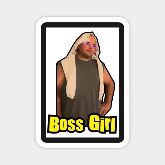 Boss Girl Magnet by DarkwingDave