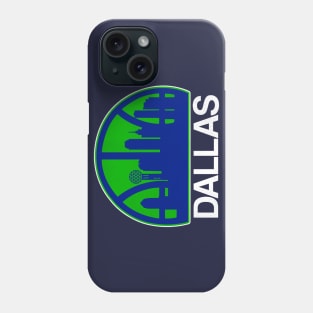 Dallas Basketball Skyline Phone Case