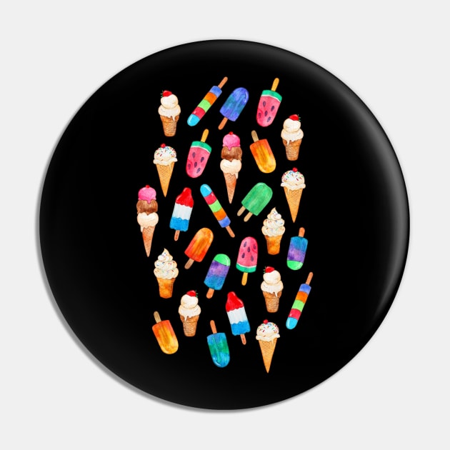 Summer Pops and Ice Cream Dreams Pin by micklyn