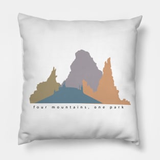 Four Mountains, One Park Pillow