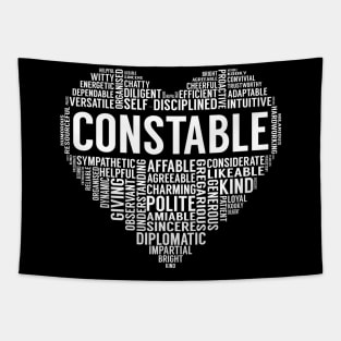 Constable Heart Tapestry