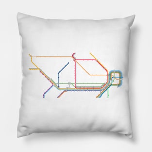 Sydney Rail Network Pillow