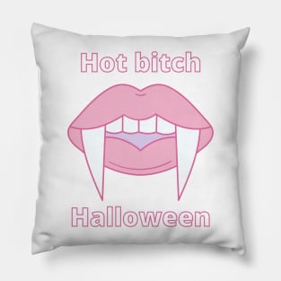 Hot Bitch Halloween Pillow