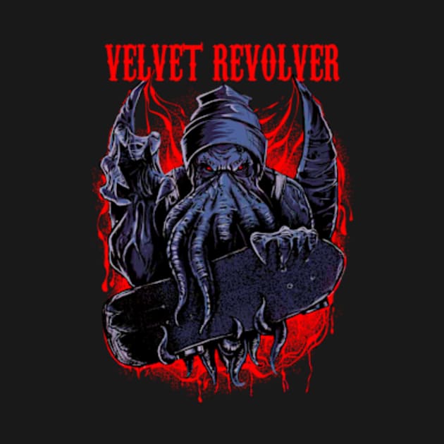 VELVET REVOLVER BAND MERCHANDISE by Rons Frogss