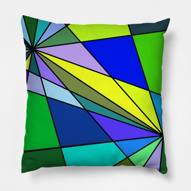 Stained Glass Memories Pillow by ALifeSavored