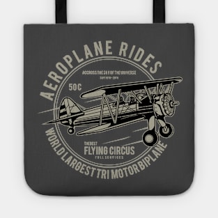 Gift for pilots flying an aircraft and aeroplane Tote