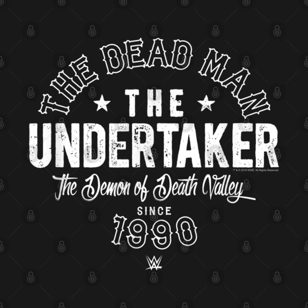 Undertaker The Dead Man Vintage Fight Type by Holman