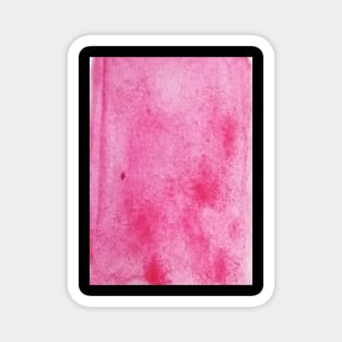 Pink watercolor gradient design Magnet