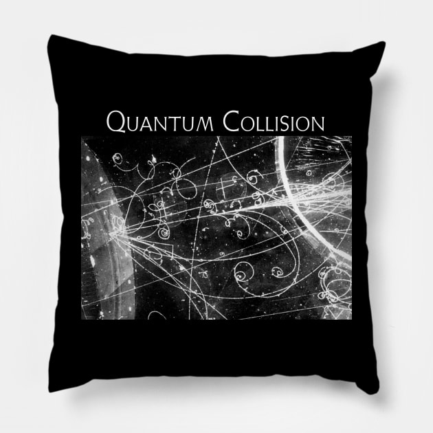 Quantum Collision Pillow by BarrySullivan