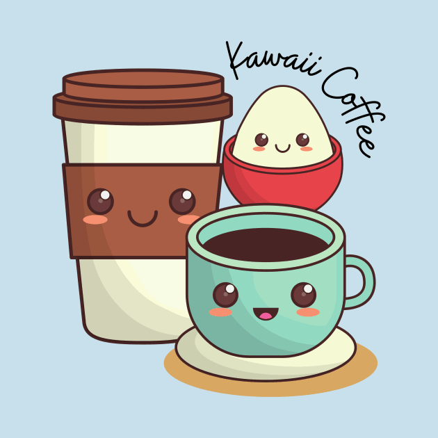 Kawaii Coffee by Creativity Haven