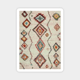 colorful kilim berber carpet Magnet