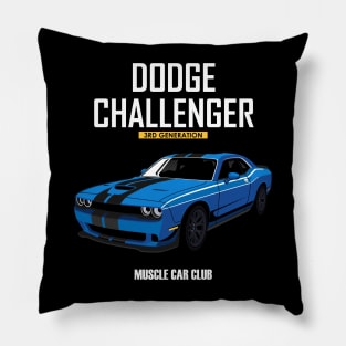 Challenger 3rd muscle car Pillow