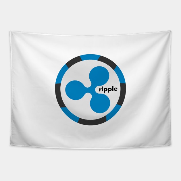 Ripple Cryptocurrency Tapestry by yayo99