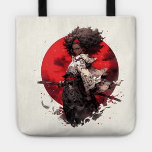 Afro Samurai Girl Tote