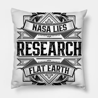 Flat Earth | Research Flat Earth | #FlatEarth Pillow