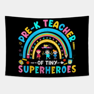 Prek Teacher Of Kergarten Back to School Tapestry