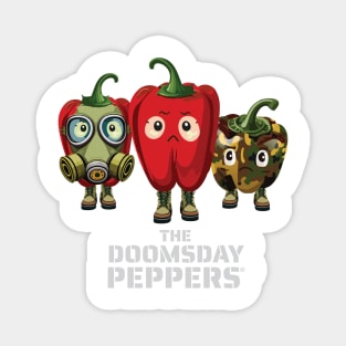 The Doomsday Peppers Magnet