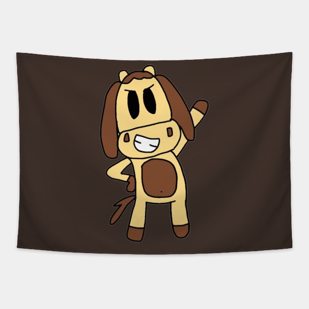 Cow McMoo Tapestry by BabyLambCreations143