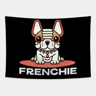 Frenchie Robot Dog Owner Frenchie Funny Dog Tapestry