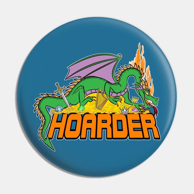 Hoarder Pin by Toonicorn